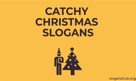 catchy christmas slogans